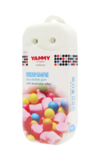 Ароматизатор Kolibriya Yammy под сиденье гелевый "Bubble Gum"