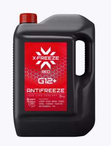 Антифриз X-freeze G12+ в п/э кан. 3 кг 