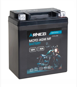 Аккумулятор Arnezi MOTO AGM 12V7 1207 оп 114х71х133 85 A