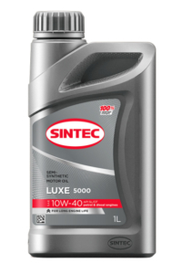 Моторное масло Sintec Luxe 5000 SAE 10W40 4 л