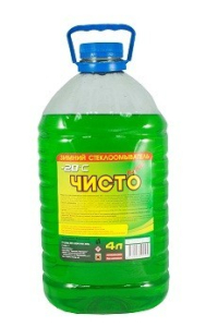 Жидкость стеклоомывающ. Чисто Плюс -30 С 4л ПЭТ