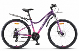 Велосипед Stels 27.5" Miss 7100 MD пурпурный 16" V020