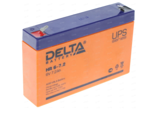 Аккумулятор для ИБП DELTA HR ОПС 6-7.2 6V7,2 