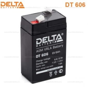 Аккумулятор для ИБП DELTA DT ОПС 6V6 606 70*47*101