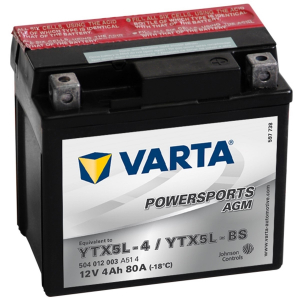 Аккумулятор Varta МОТО AGM 12V4 Ah