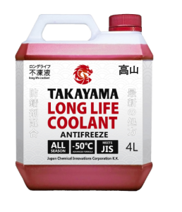 Антифриз TAKAYAMA RED Long Life Coolant -50С 4 л