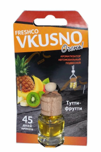 Ароматизатор подвесной флакон "Vkusno" Тутти-Фрутти