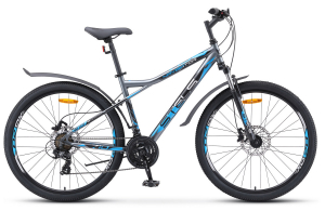 Велосипед Stels 27.5" Navigator 710 D серый/черный/серебристый 18"