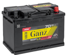 Аккумулятор Ganz Pro-Line AGM 6ст-70 L3 оп EN 720A 