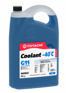 Антифриз TOTACHI NIRO Coolant Blue -40C G11 5 кг