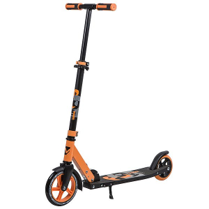 Самокат NOVATRACK POLIS PRO алюм., колеса 180*145 мм, оранжевый 