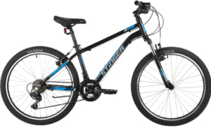 Велосипед STINGER 24" ELEMENT 14" алюм. чёрный