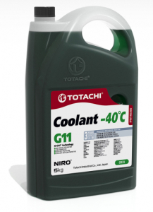 Антифриз TOTACHI NIRO Coolant GREEN -40 C G11 5 л