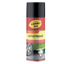 Антигравий ASTROHIM AC-4771 черный, аэрозоль, 1 л.
