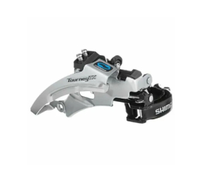 Переключатель передний Shimano, Torney, TX800, ун. тяга, 31,8 мм