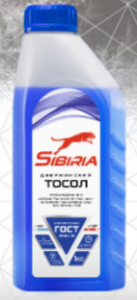 Тосол Sibiria голубой -40 1 кг