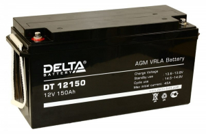 Аккумулятор Delta DT 12V150 486х171х243 Китай