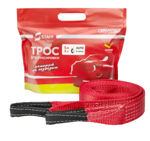 Трос ленточный Staff Skyway 5 т 5м 2 петли 50мм