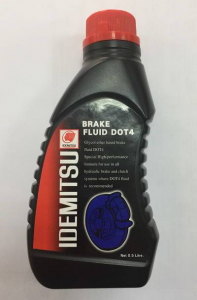 Тормозная жидкость IDEMITSU BRAKE FLUID DOT 4 (0,5 л)