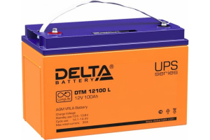 Аккумулятор для ИБП DELTA DTM ОПС 12V100 L 12100 330*171*215 