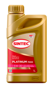 Моторное масло Sintec Platinum 7000 SAE 5W30 API SL A5/B5 1 л