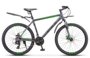 Велосипед Stels 26" Navigator 620 MD антрацитовый 14" 