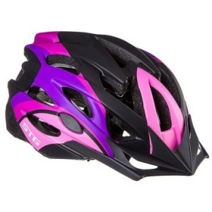 Шлем STG , модель MV29-A, размер M(55~58)cm, розово/фиолет/черн., с фикс. застёжкой