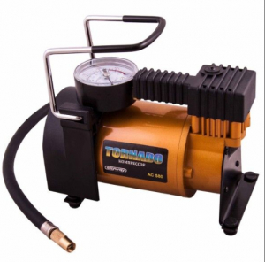 Компрессор металлический 40 л/мин в прикуриватель SKYWAY Торнадо АС-580 