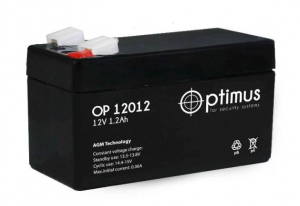 Аккумулятор для ИБП Optimus OP ОПС 12V1,2 12012 97*43*59