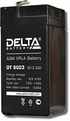 Аккумулятор для ИБП DELTA DT ОПС 6V2,3 6023 44*47*107