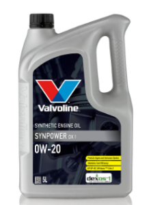 Моторное масло Valvoline Synpower DX1, синт., 0W20 5 л