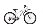 Велосипед Novatrack 24" Battler, 12", 6-скор., сталь, белый