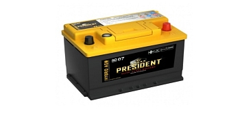 Аккумулятор President AGM L4 58020 80 а/ч