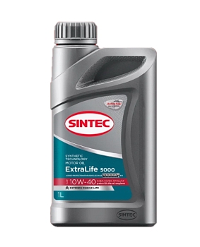 Моторное масло Sintec ExtraLife 5000 SAE 10W40 A3/B4 API SL/CF 4 л