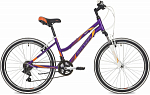 Велосипед STINGER 24" Laguna 14" фиолетовый