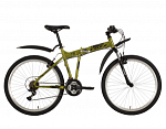 Велосипед Foxx 26" Zing H1, 18" V-brake, зелёный 