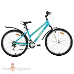 Велосипед Foxx 26" Bianka 17" алюм., зелёный