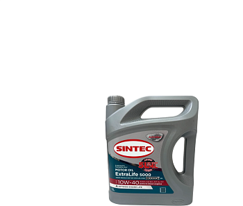 Моторное масло Sintec ExtraLife 5000 10W-40 A3/B4 SL/CF 5л Акция 5л по цене 4л