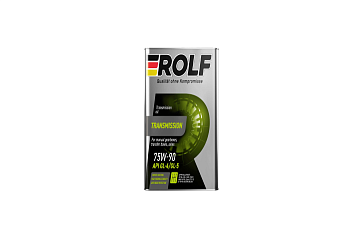 Масло трансмиссионное Rolf 75W90 API GL-4/GL-5 металл 4 л