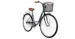 Велосипед Foxx 28" дорожный Lady Vintage, 18", перед. корзина, серый