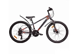 Велосипед Stels 24" Turbo 400 MD серый/красный 12" 