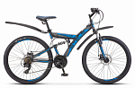 Велосипед Stels 26" Focus V 18-sp темно-синий/синий 18" V030