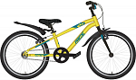 Велосипед Novatrack 20" Prime, алюм., тормоз v-brake, корот. крылья, золотой