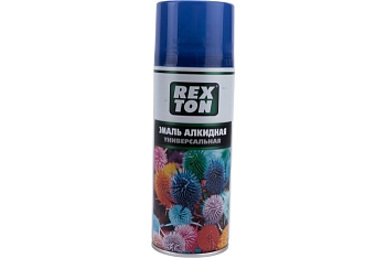 Эмаль ASTROHIM REXTON алкидная универсальная, синий, аэрозоль, 520 мл